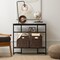 Casafield 12" x 12" Water Hyacinth Storage Baskets, Collapsible Cube Organizers, Woven Bins for Bathroom, Bedroom, Laundry, Pantry, Shelves